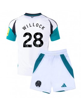 Detské Futbalové oblečenie Newcastle United Joe Willock #28 2024-25 Krátky Rukáv - Tretina (+ trenírky)